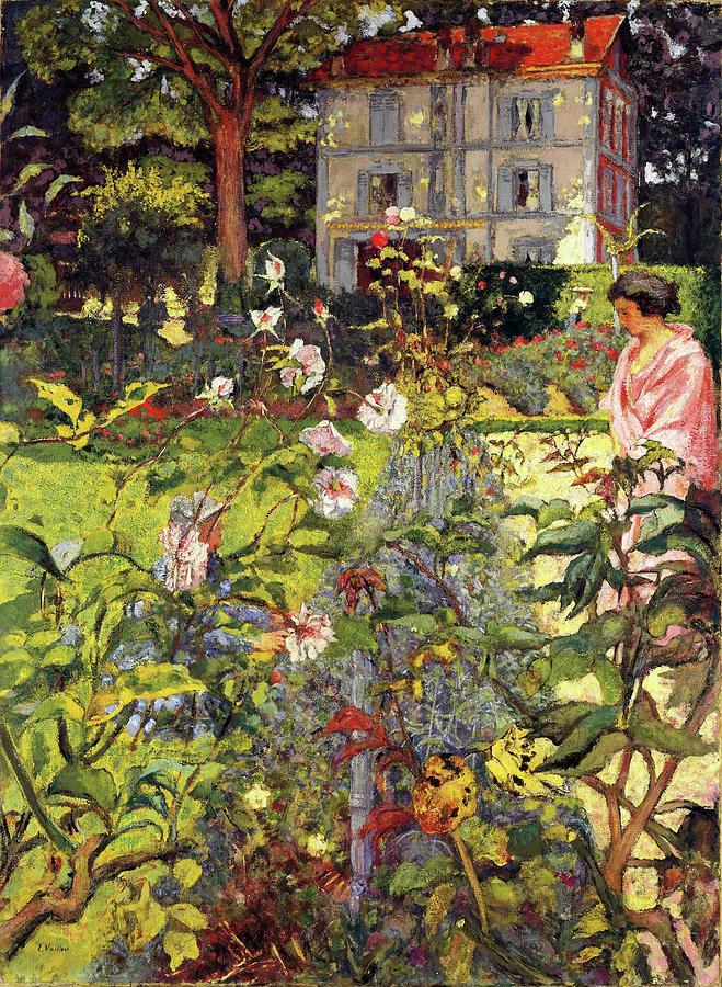 Garden of Vaucresson - Digital Remastered Edition Painting by Edouard Vuillard