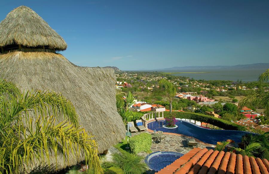 Garden Overlooking Lake Chapala Photograph by Design Pics Garden Overlooking Lake Chapala Photograph by Design Pics