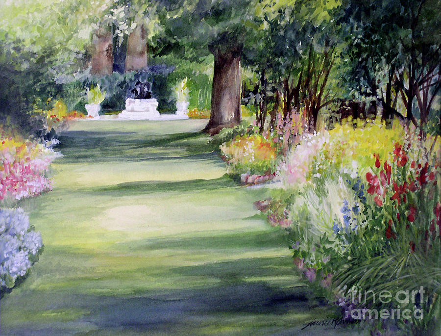 Garden Shadows by Laurie Rohner Garden Shadows by Laurie Rohner
