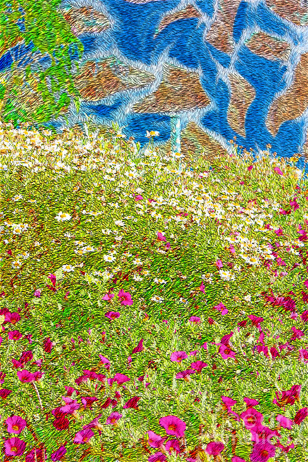 Garden Wall Photograph by Katherine Erickson