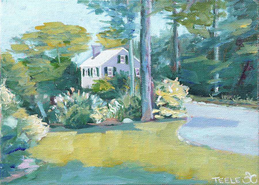 Gardens and Neighbors Painting by Trina Teele