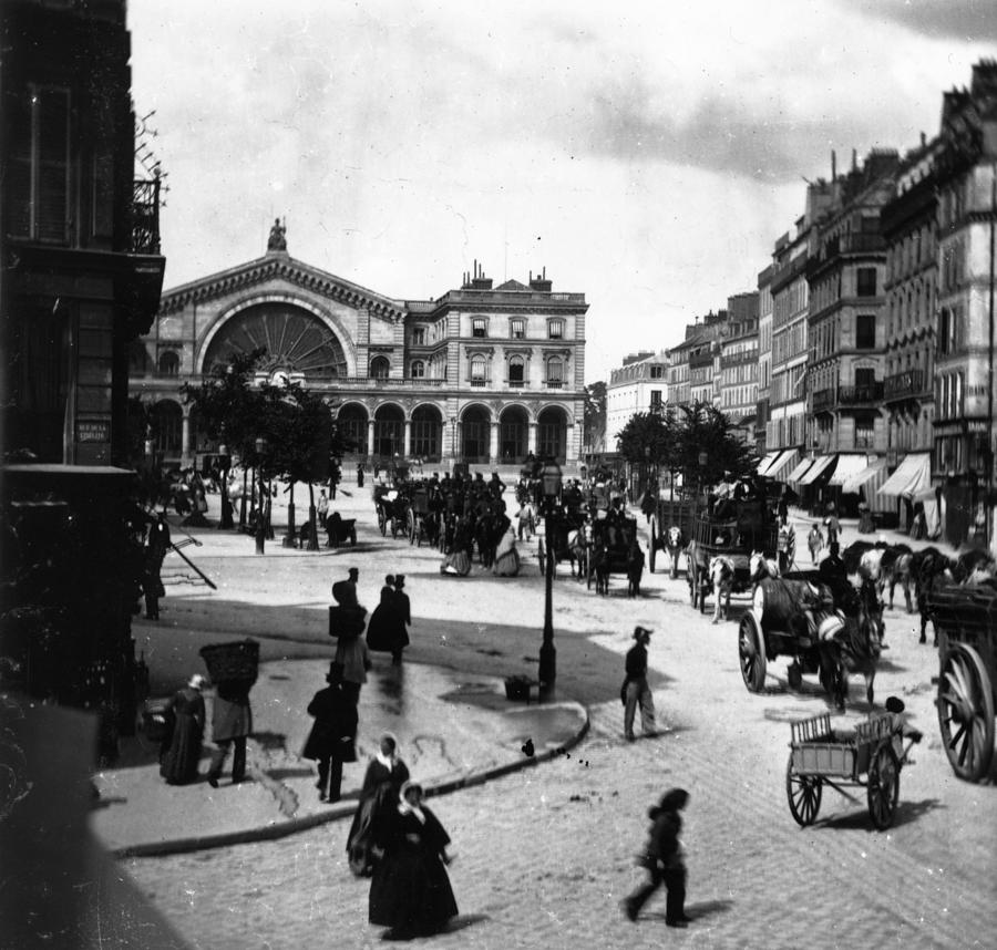Gare De Lest Photograph by William England