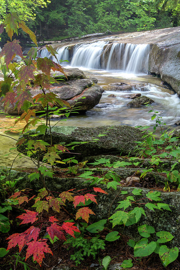 Garlands Falls Autumn Two Photograph by White Mountain Images