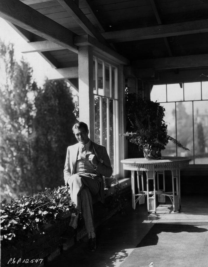 Gary Cooper Photograph by Hulton Archive