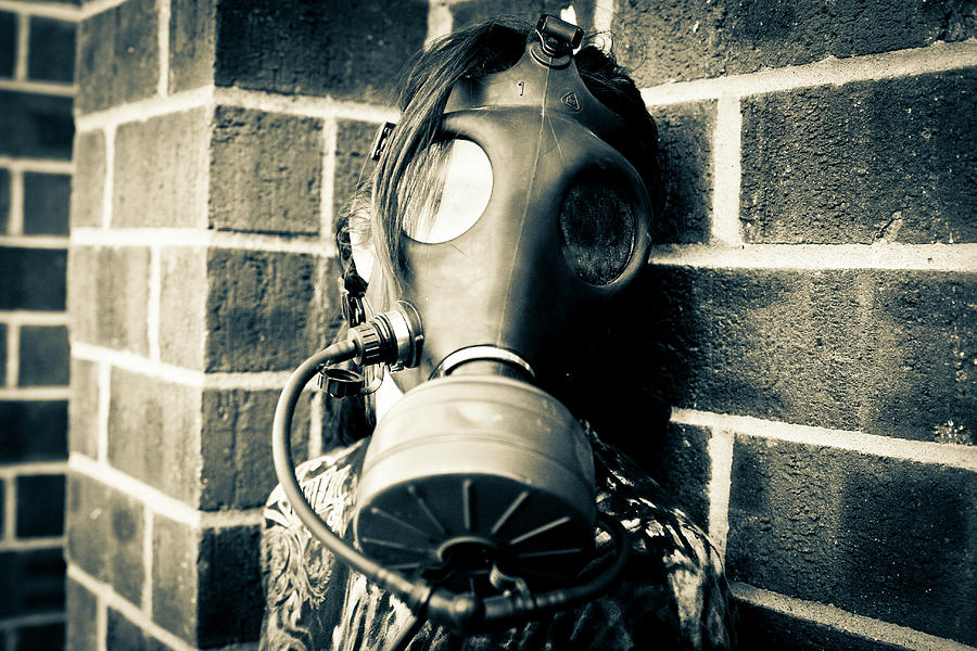 Gasmask Photograph by Ashley Krakowski - Pixels