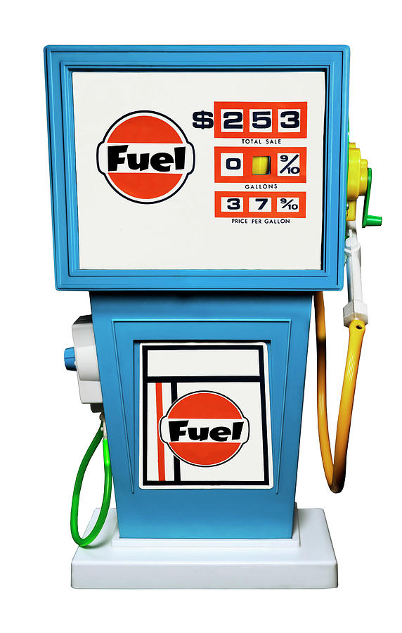 Transportation Drawing - Gasoline Pump by CSA Images