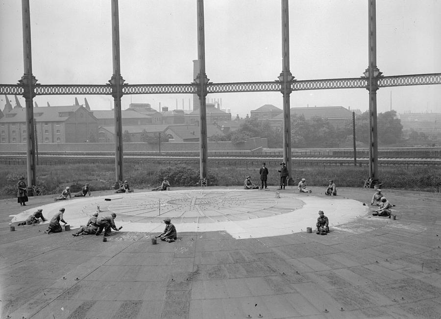 Gasometer Revamp Photograph by A. R. Coster