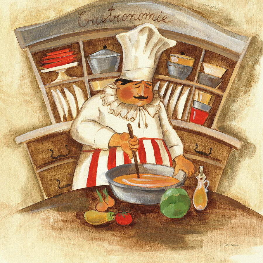 Bakeries Painting - Gastronomie by Silvia Vassileva
