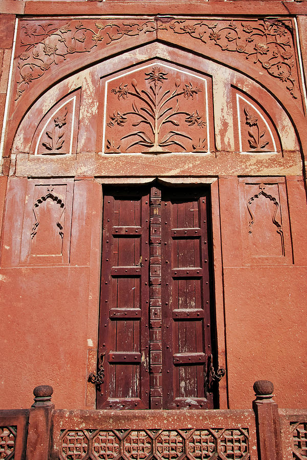 Architecture Photograph - Gate At Taj Mahal by Subir Basak