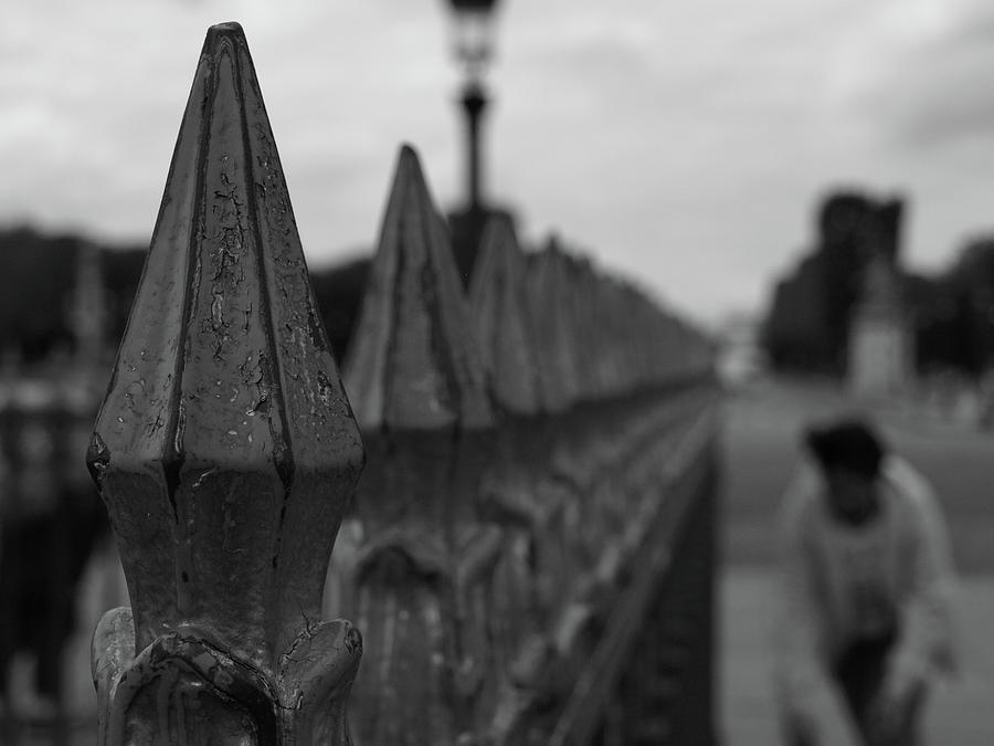 Gate, person Photograph by Edward Lee