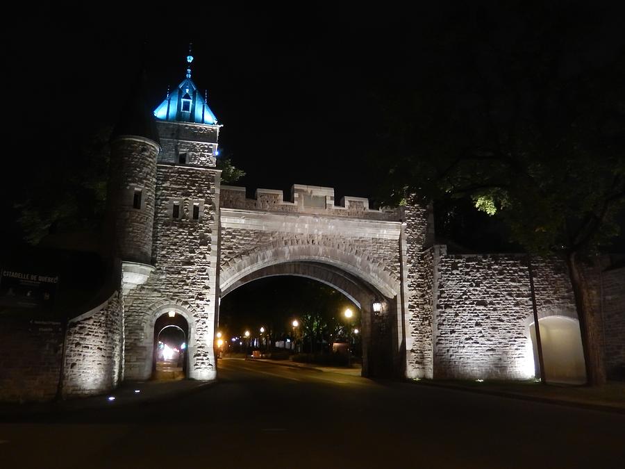 Gate to Old Town Quebec City Photograph by Patricia Caron