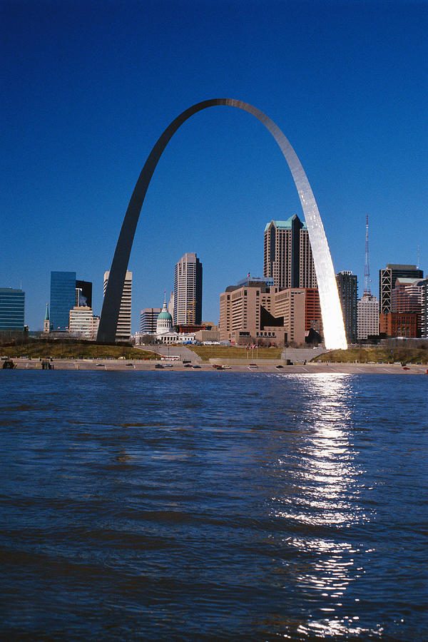 Gateway Arch In St Louis, Missouri by Stockbyte