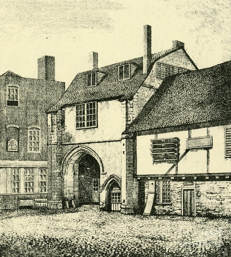 Gateway Of St Saviours Drawing by Print Collector