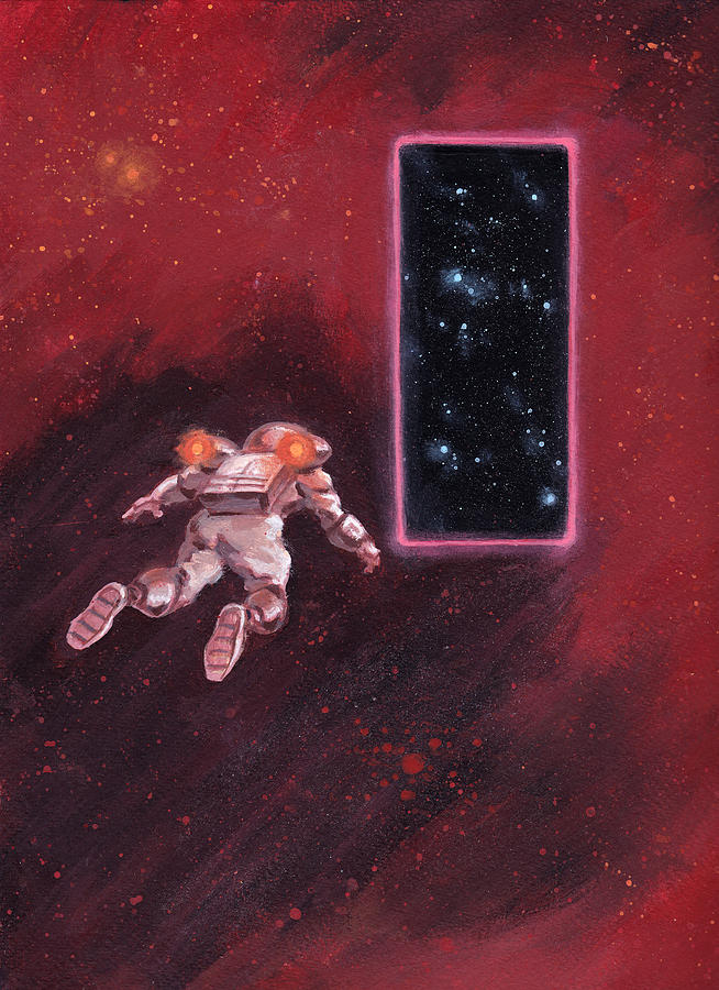 Gateway to Infinity Painting by Tony Sid Gateway to Infinity Painting by Tony Sid