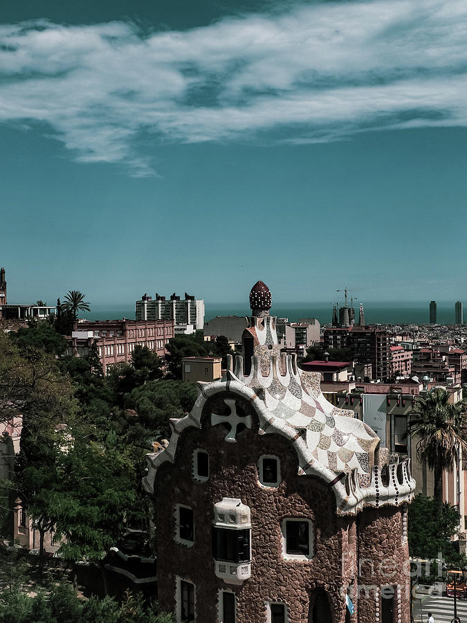 Gaudi Park in Barcelona Photograph by Mary Capriole