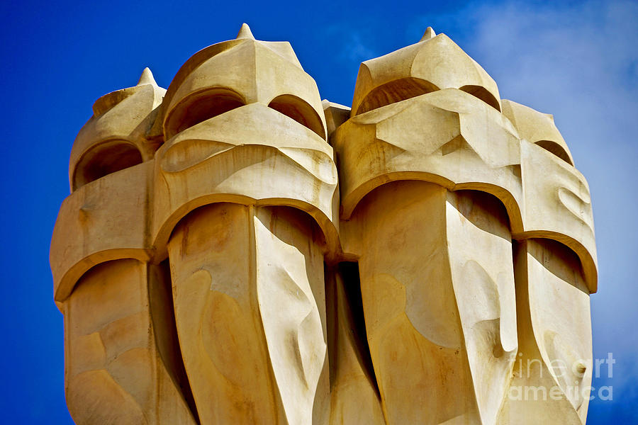 Gaudi Warriors Photograph by Michael Cinnamond
