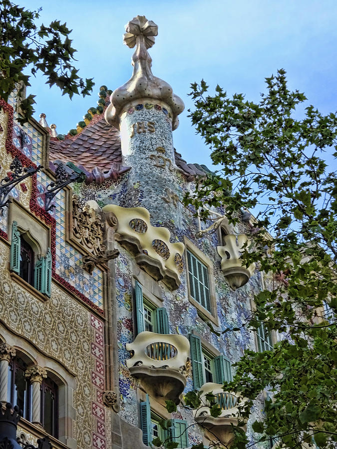 Gaudis Casa Batllo - Barcelona Photograph
