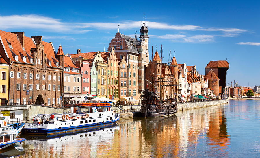 Gdansk Old Town, Crane Gate Photograph by Jan Wlodarczyk - Fine Art America