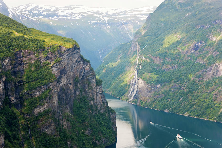 Geirangerfjord, Western Fjords, Norway Photograph by Peter Adams Geirangerfjord, Western Fjords, Norway Photograph by Peter Adams