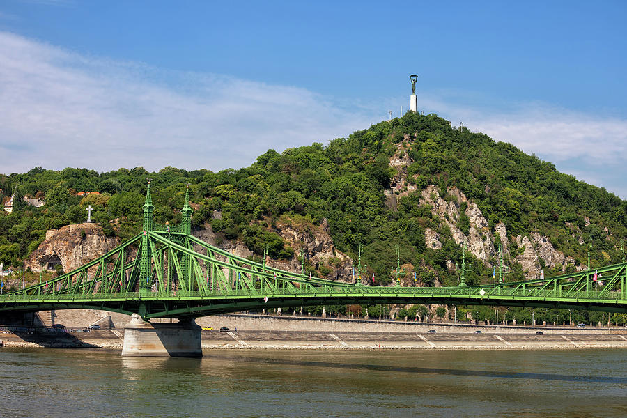 Gellert Hill and Liberty Bridge in Budapest Photograph by Artur Bogacki