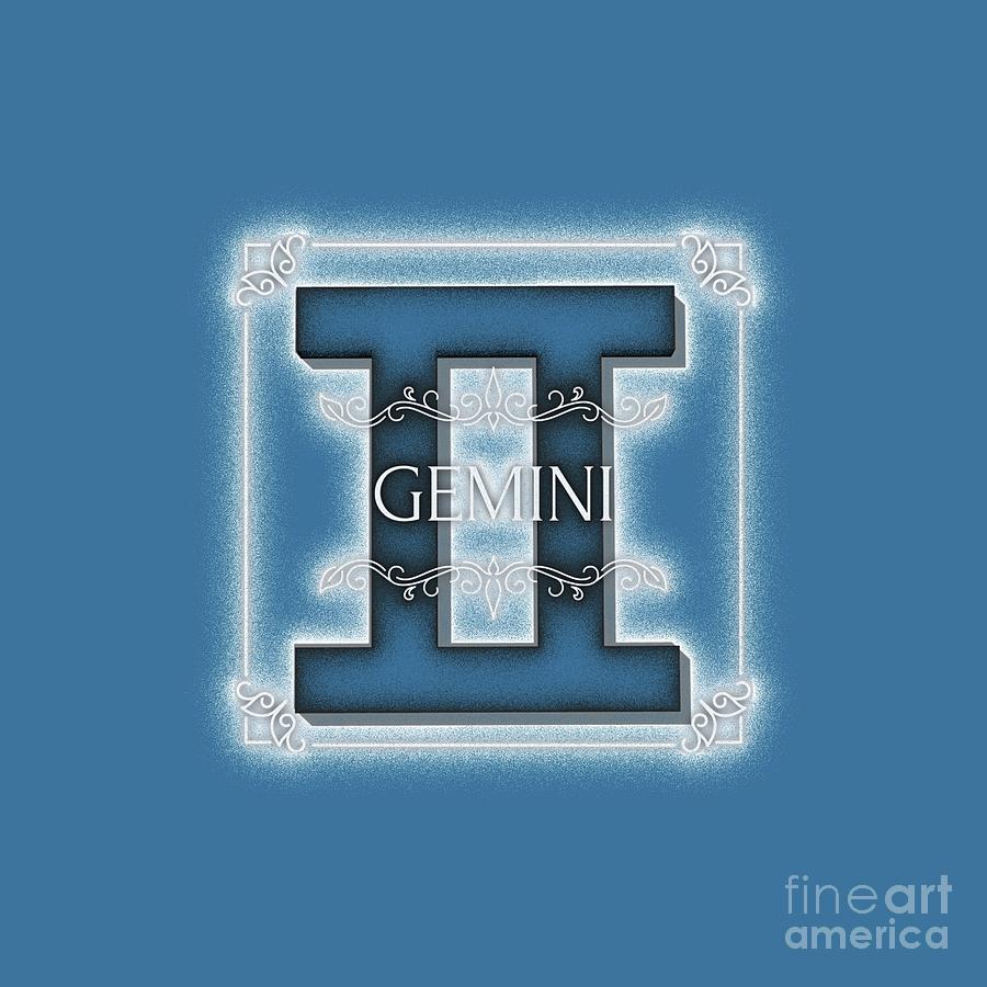 Gemini Digital Art by Esoterica Art Agency