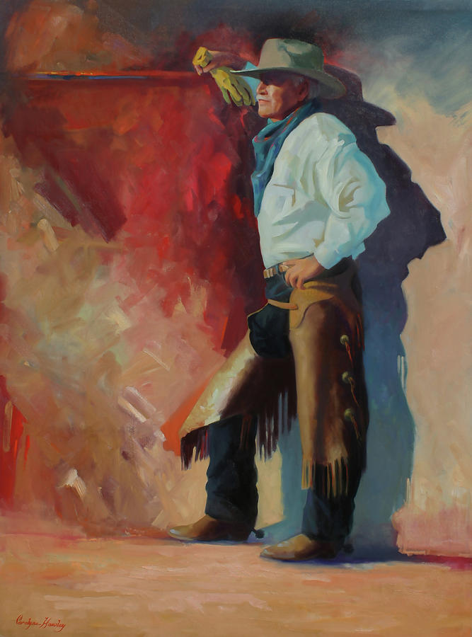 Gemini Man Painting by Carolyne Hawley