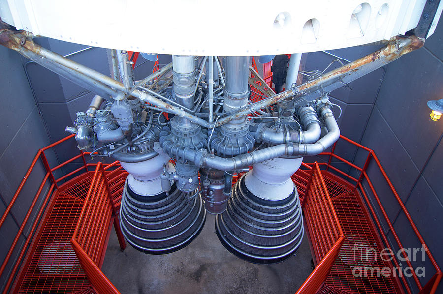 Gemini Titan Rocket Engines Photograph by Mark Williamson/science Photo Library