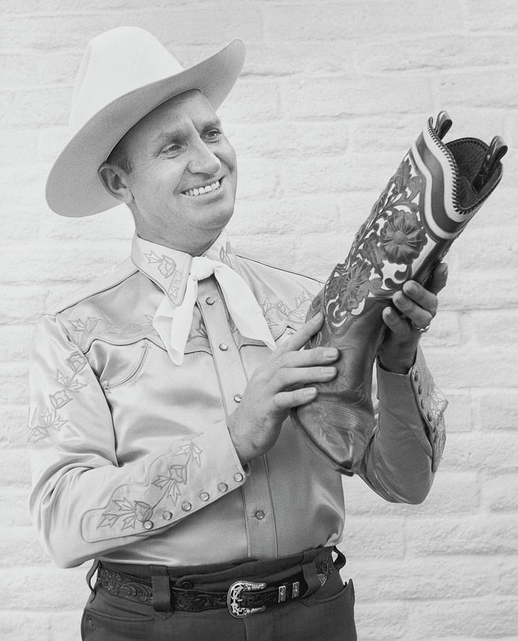Gene Autry Photograph by Archive Photos