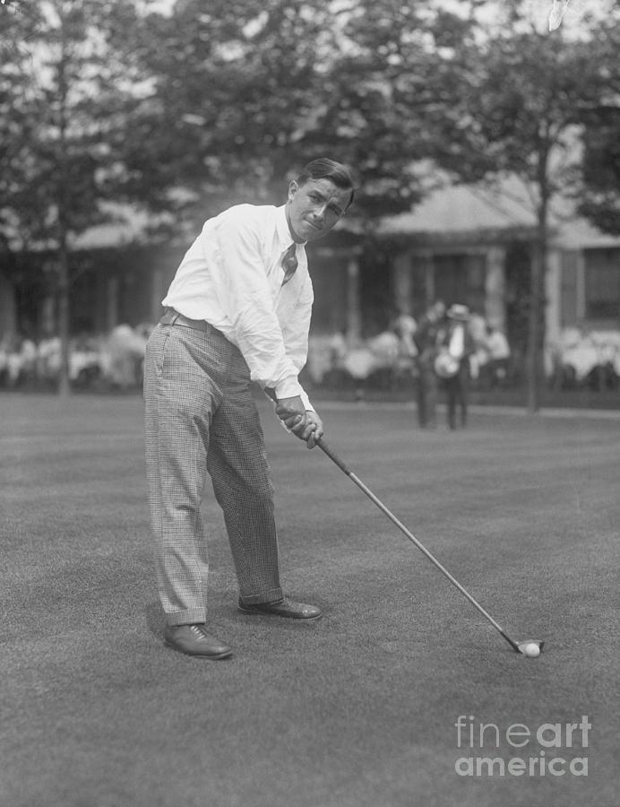 Gene Sarazen Playing Golf Photograph by Bettmann