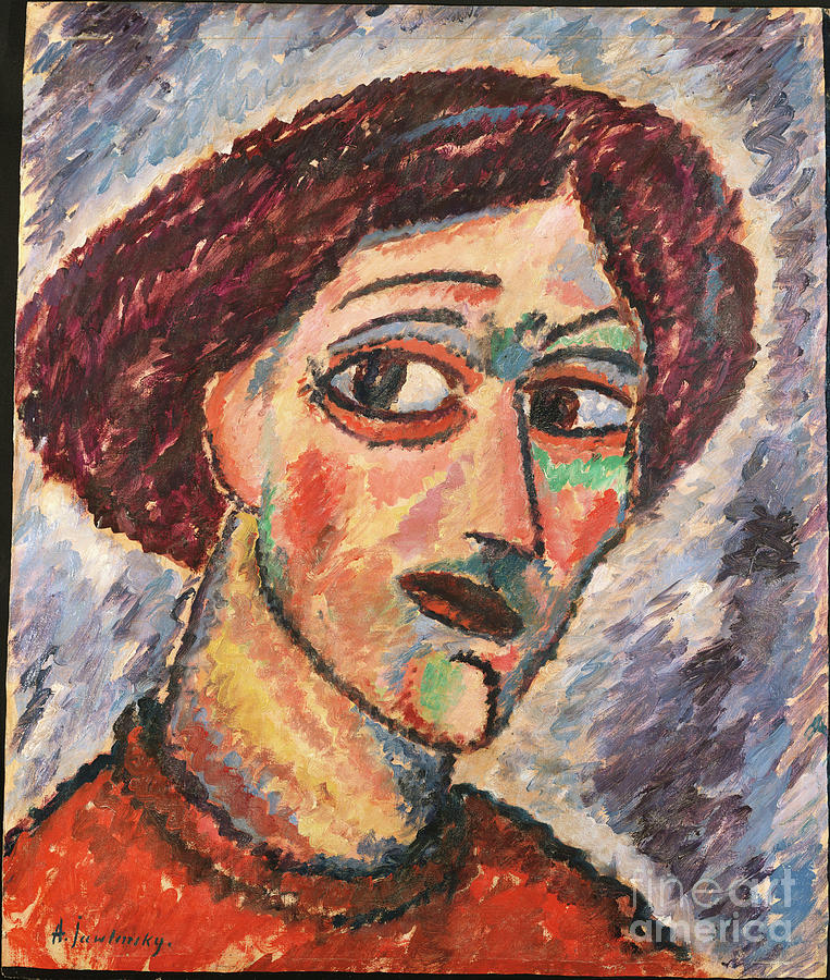 Geneigter Kopf, C.1913 Painting by Alexej Von Jawlensky - Fine Art America