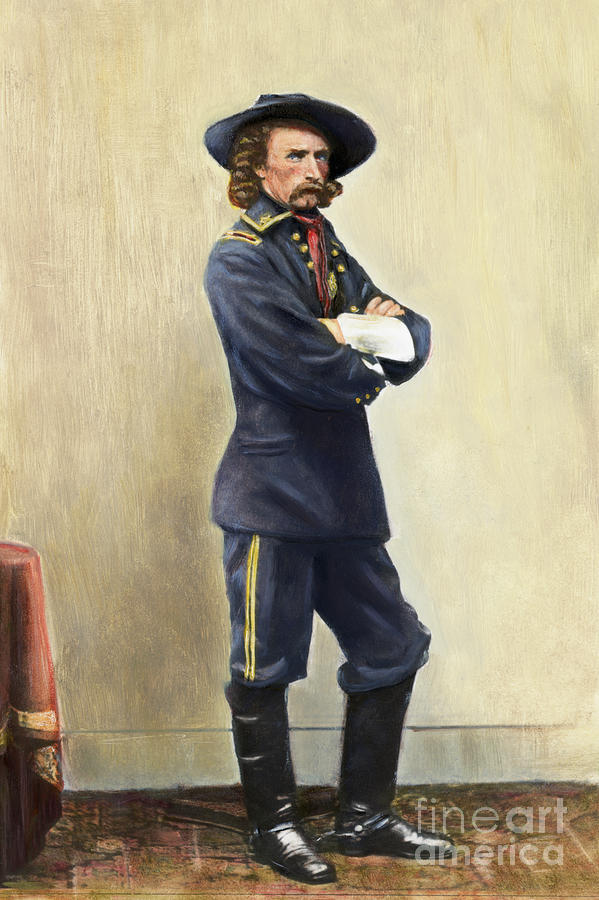 General Custer Standing With Arms Photograph by Bettmann