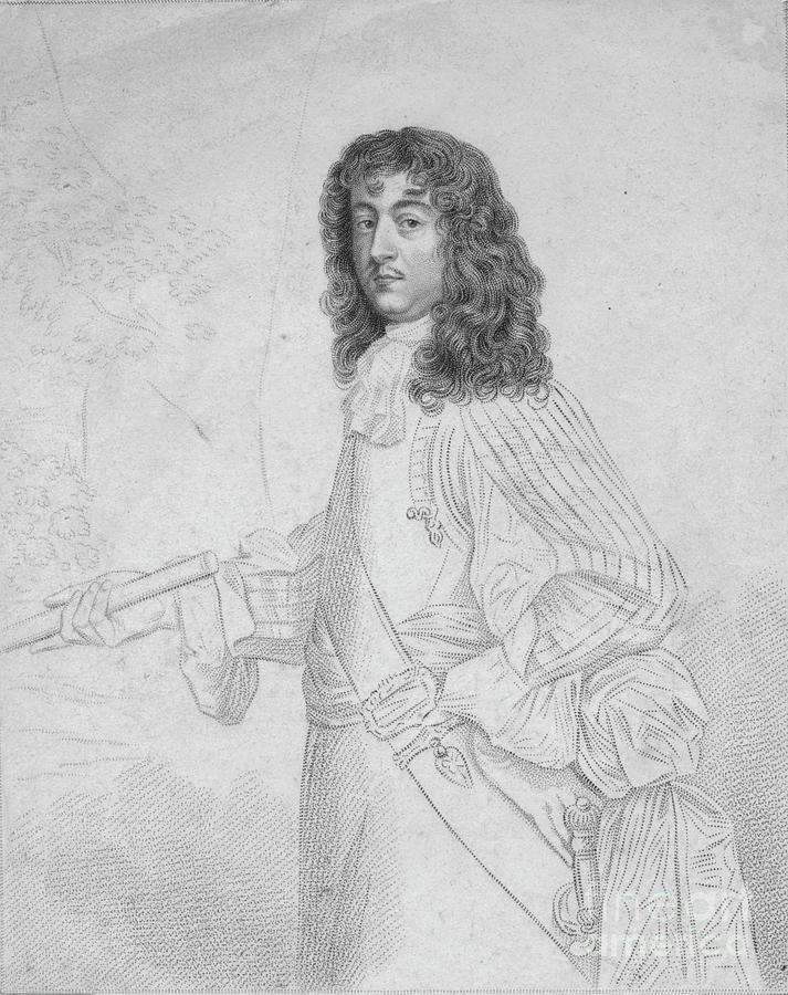 General George Monk Drawing by Print Collector