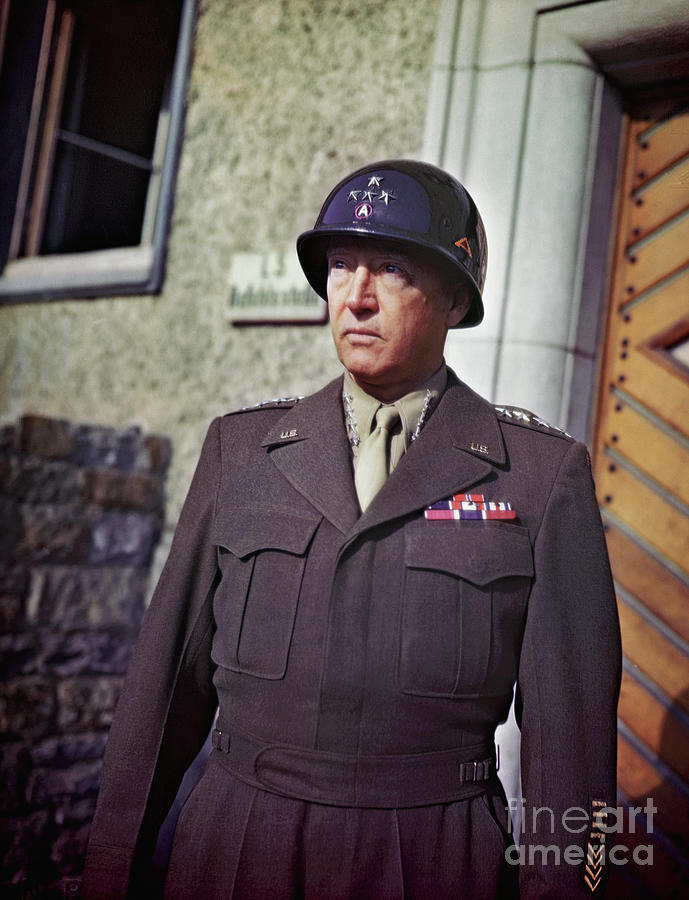 General George Patton In Uniform Photograph by Bettmann