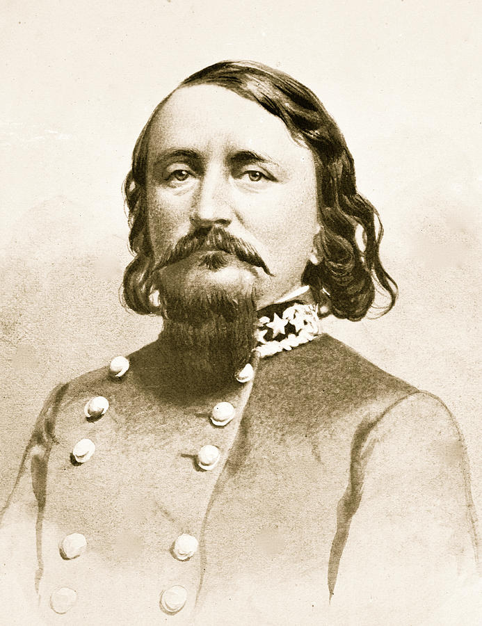 General George Pickett Csa Painting By Fine Art America