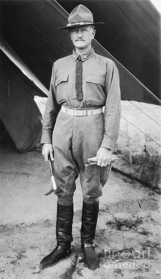 General John J. Pershing During Mexican Photograph by Bettmann