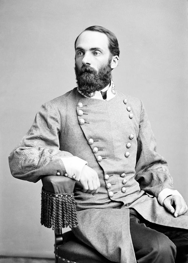 Portrait Photograph - General Joseph Wheeler Portrait by War Is Hell Store