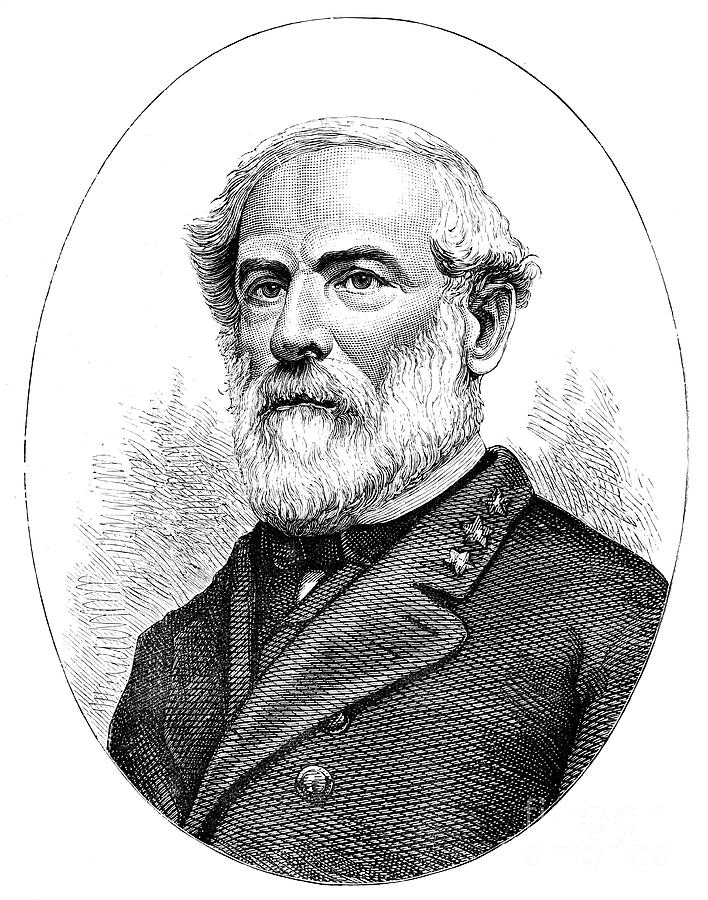 General Robert E Lee 18071870 Drawing by Print Collector Pixels