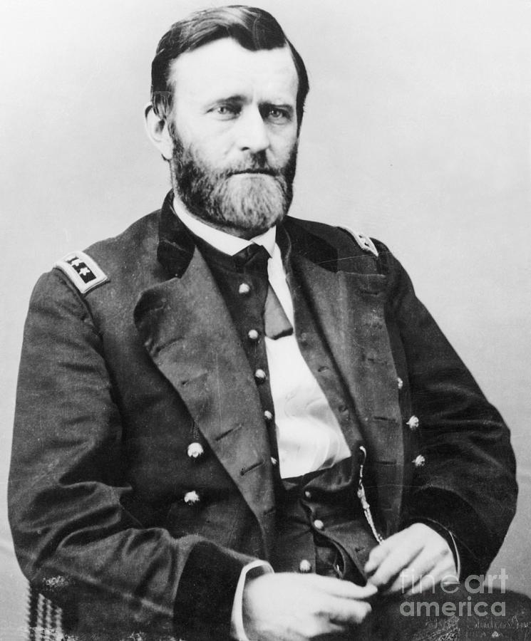 General Ulysses S. Grant In Uniform Photograph by Bettmann
