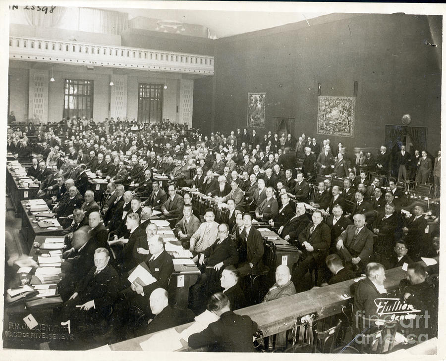 General View Of Delegates At Conference Photograph by Bettmann