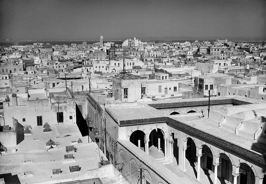 General View Of Tunisia In 1954 Photograph by Keystone-france