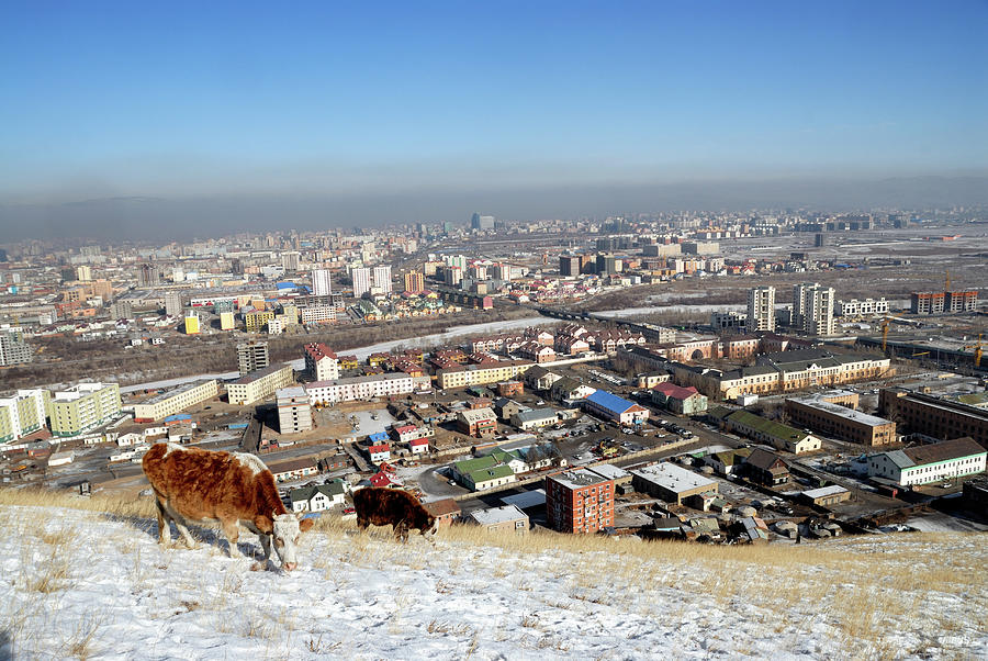 General View Of Ulaanbaatar Photograph by Shenzhen Harbour