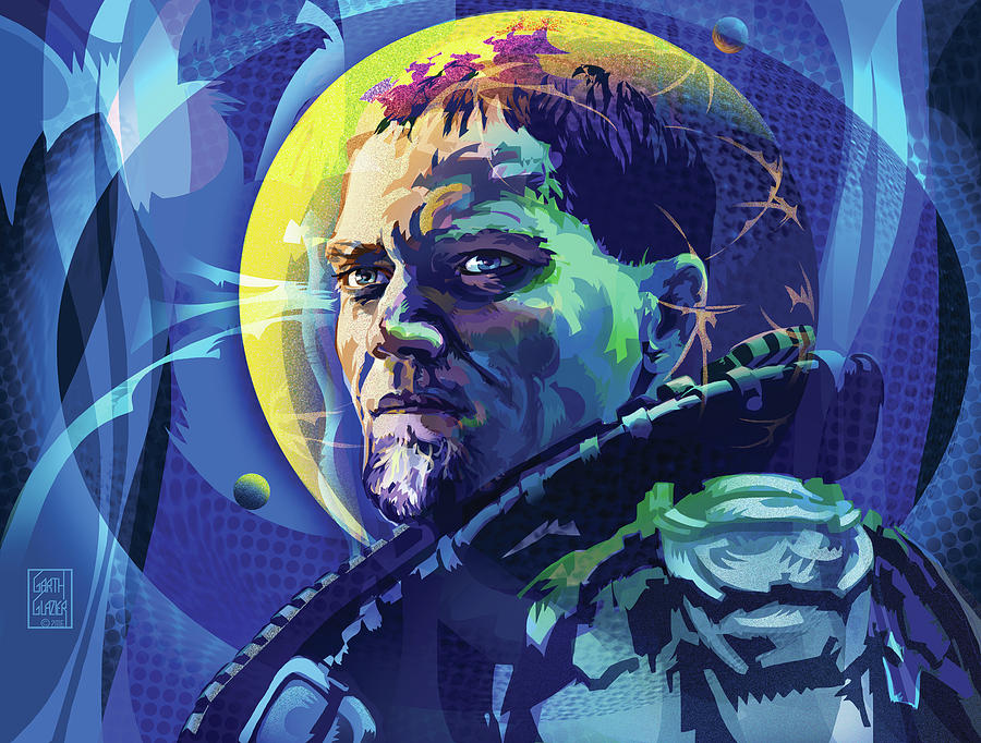 General Zod from The Man of Steel Digital Art by Garth Glazier