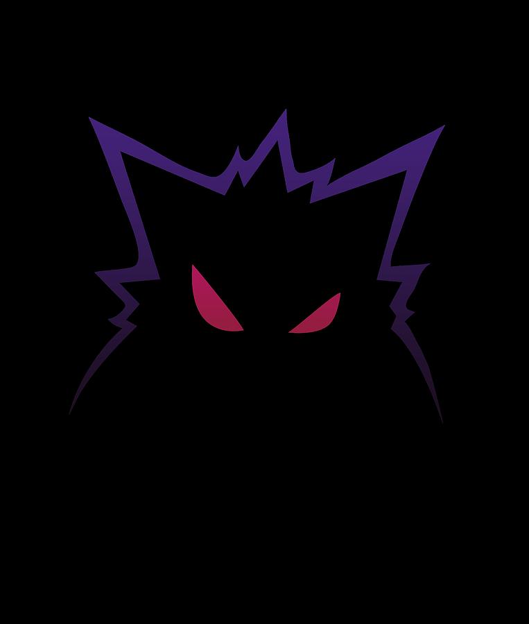 Gengar Scary Digital Art by Andrea - Pixels