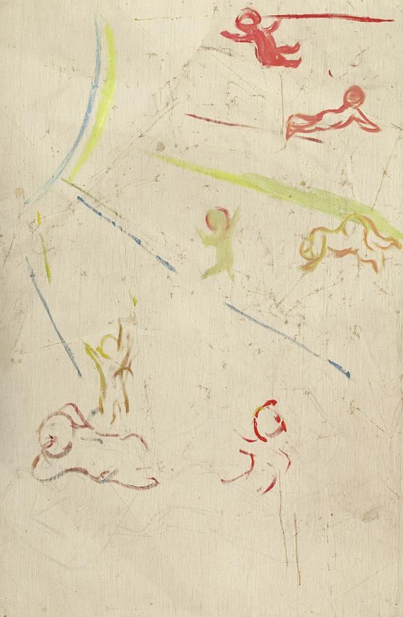 Edvard Munch Painting - Geniuses In Sunrays by Edvard Munch