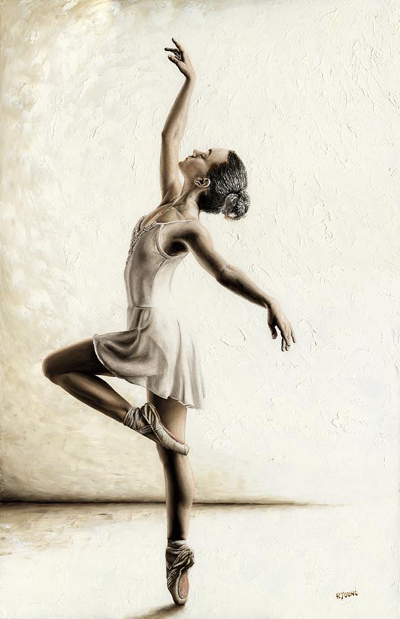 Dancer Painting - Genteel Dancer by Richard Young