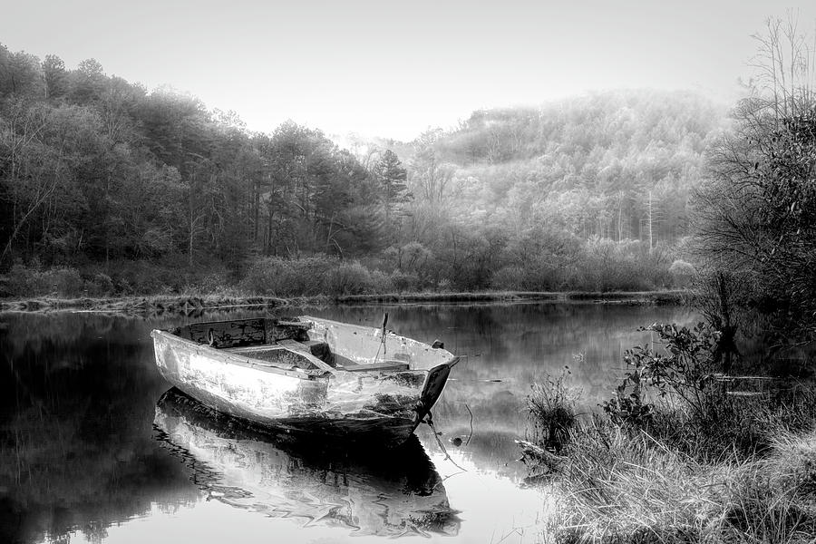 Gentle Morning in Radiant Black and White Photograph by Debra and Dave Vanderlaan