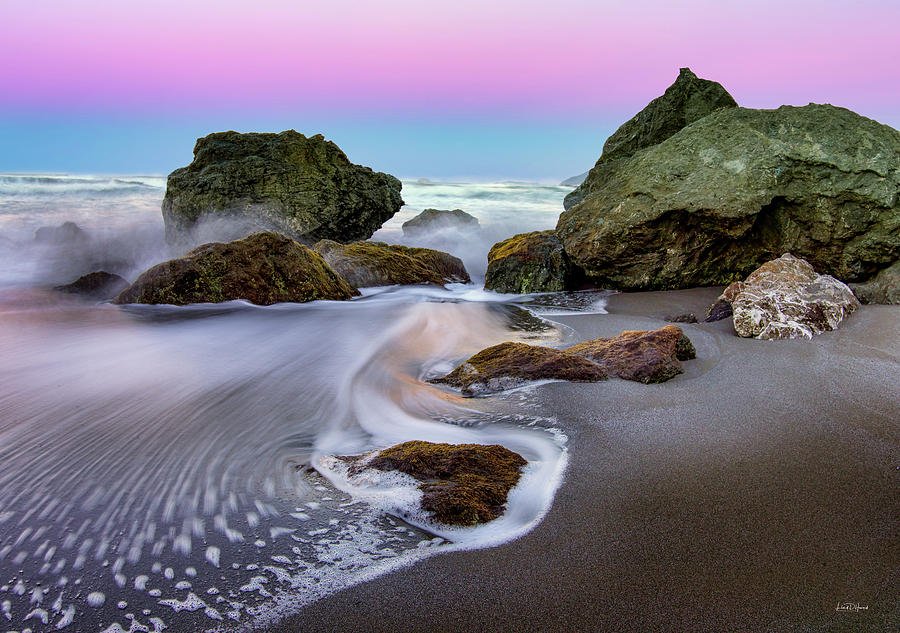 Gentle Waves Photograph by Leland D Howard