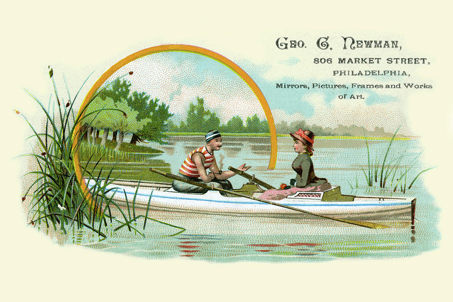 Geo G. Newman - Boat Outing Painting by Unknown