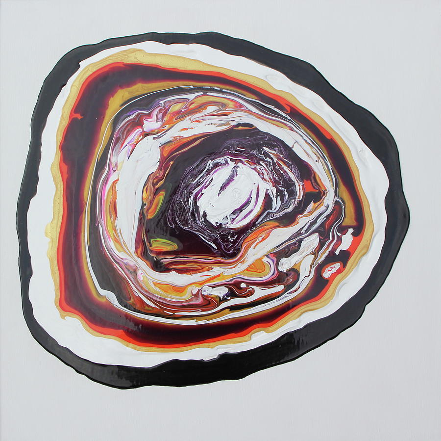 Geode Painting by Madeleine Arnett