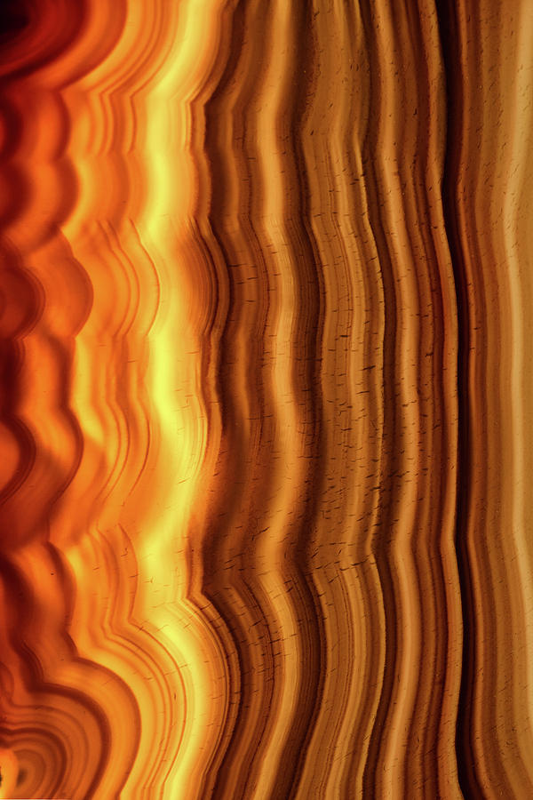 Geode Stripes Photograph by Christopher Johnson